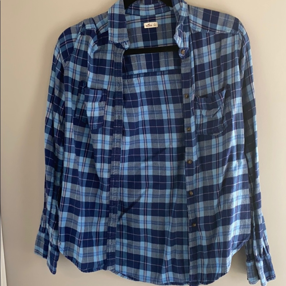 blue flannel